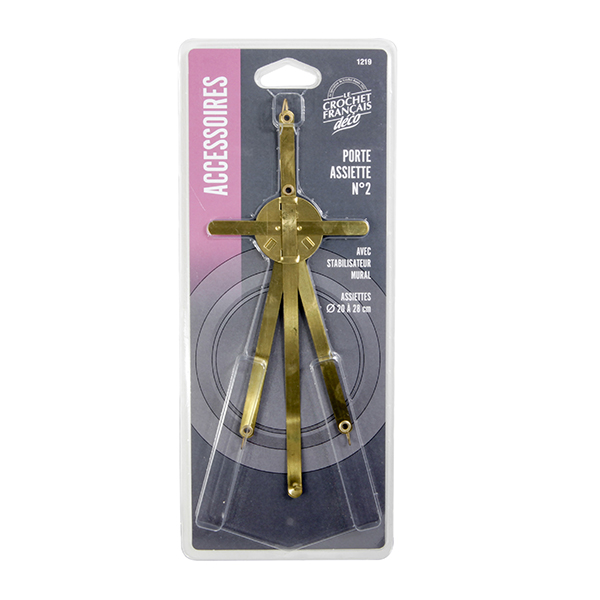 1 porte-assiette mural N °2