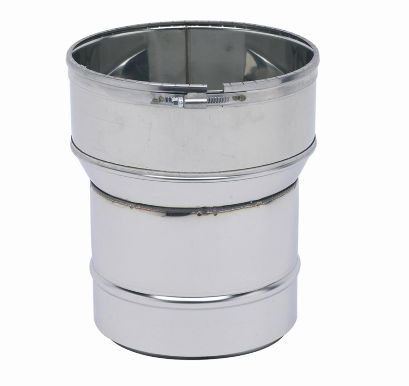 Raccord inox poêle flexible 155/161 - TEN