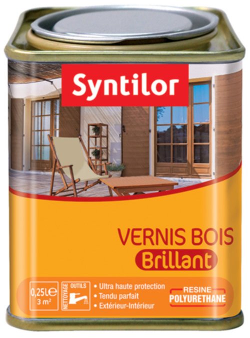 Vernis BSC brillant 0.25L chêne clair - SYNTILOR