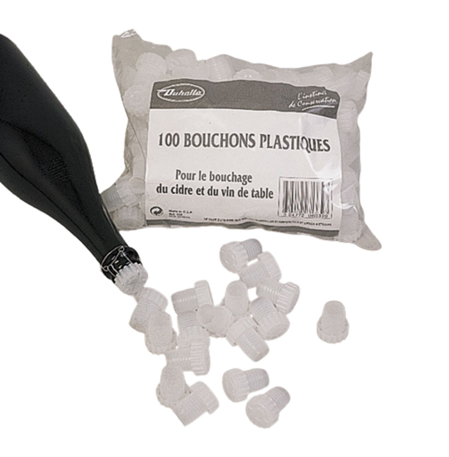 100 Bouchons Plastique - DUHALLE