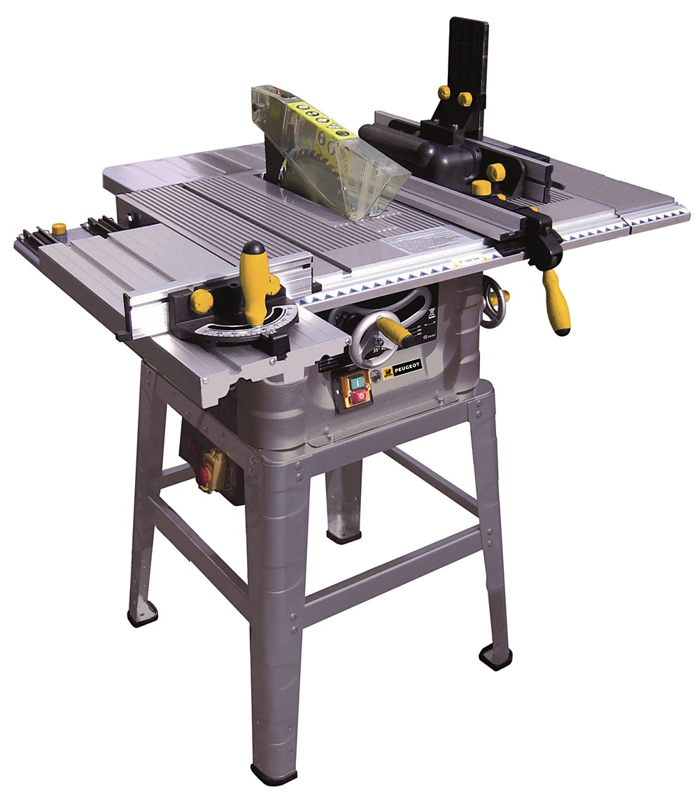scie de table laser avec fonction chariot 254 dc - PEUGEOT