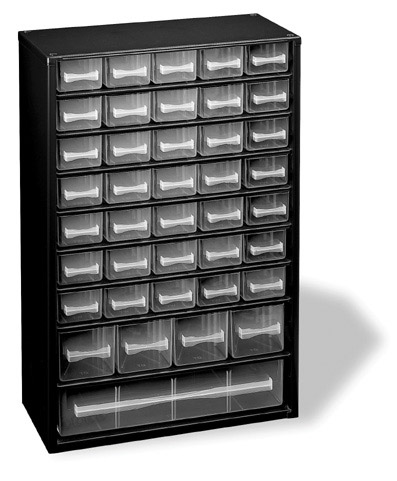 Casier à vis métallique 40 tiroirs - RAACO