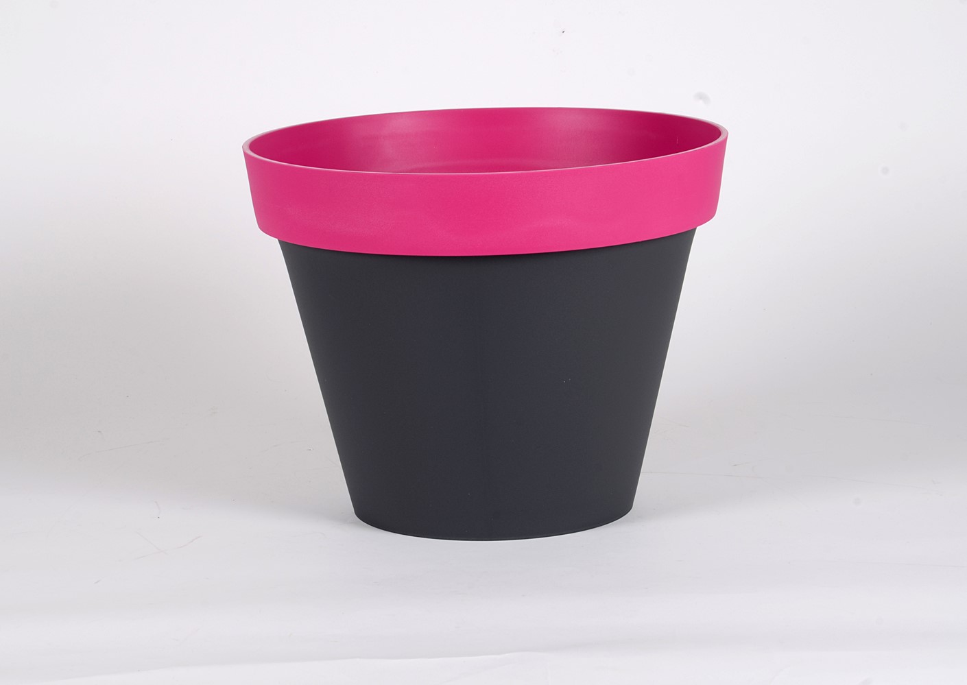pot Style bicolore d40 anthracite/fuchsia