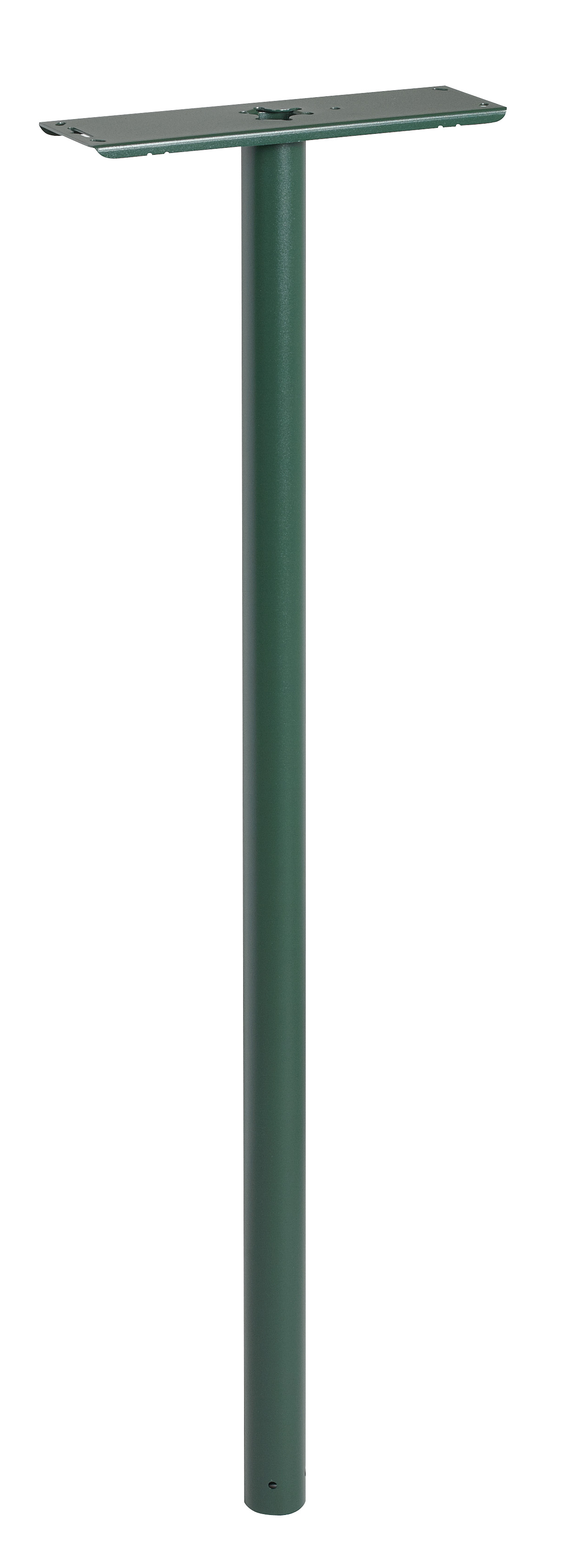 Piquet de boîte aux lettres cylindrique vert - DECAYEUX