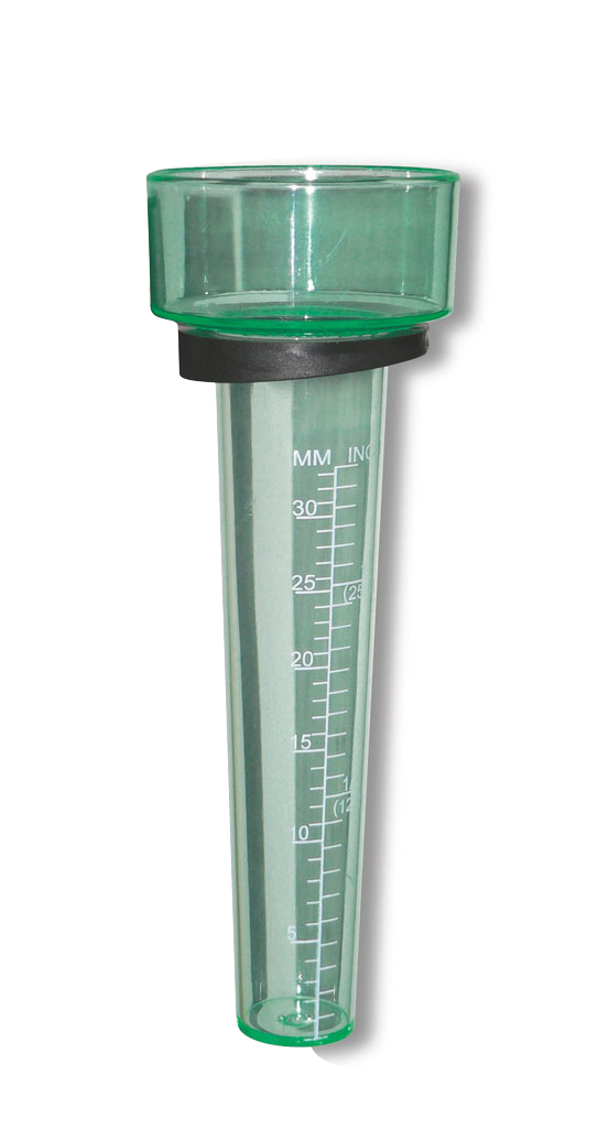 Pluviomètre à positionner sur tuteur