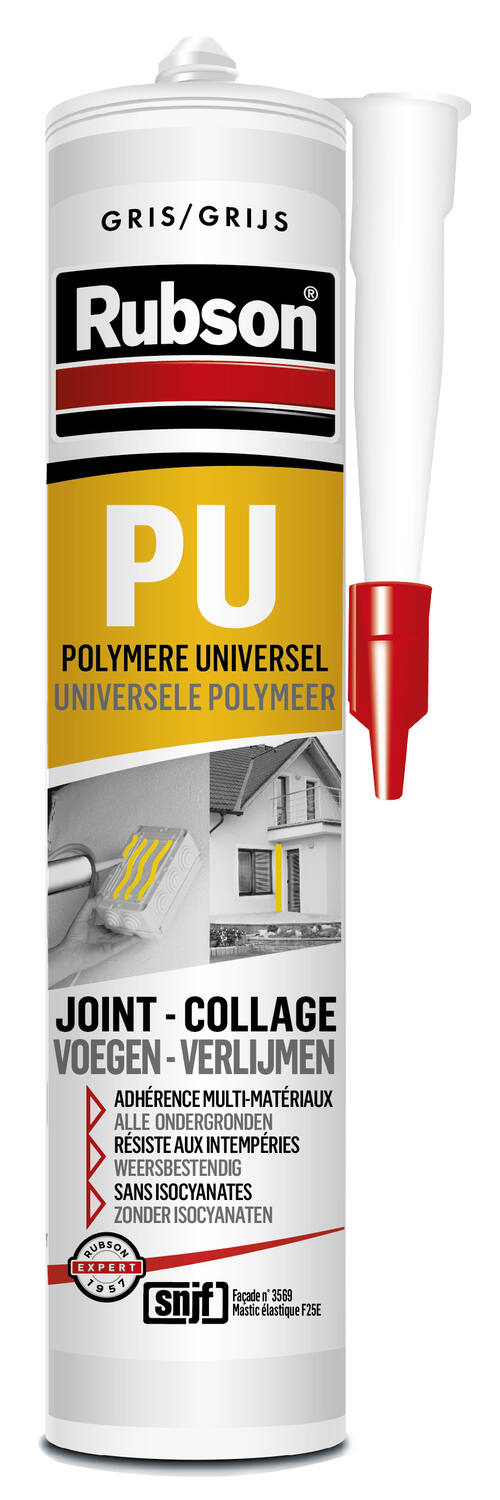 Mastic Gris PU200 Joint Collage 280ml - RUBSON