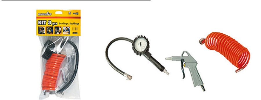 Kit 3 pièces gonflage  - MECAFER