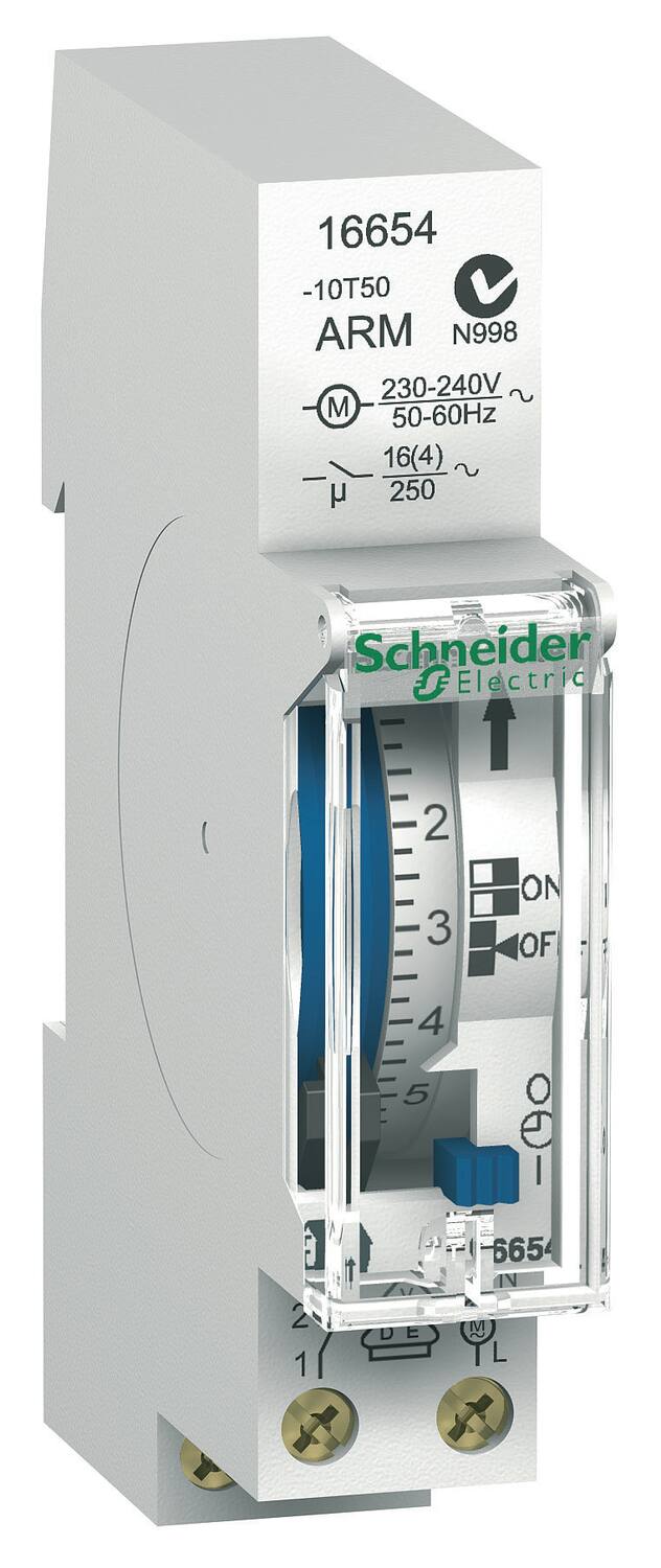 Interrupteur IH' clic 24h réserve de marche 100h Resi9 - SCHNEIDER ELECTRIC