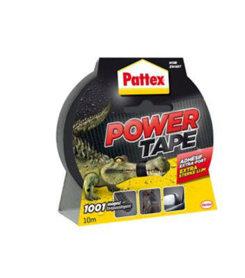 Pattex adhésifs réparation power tape noir etui 10m - PATTEX