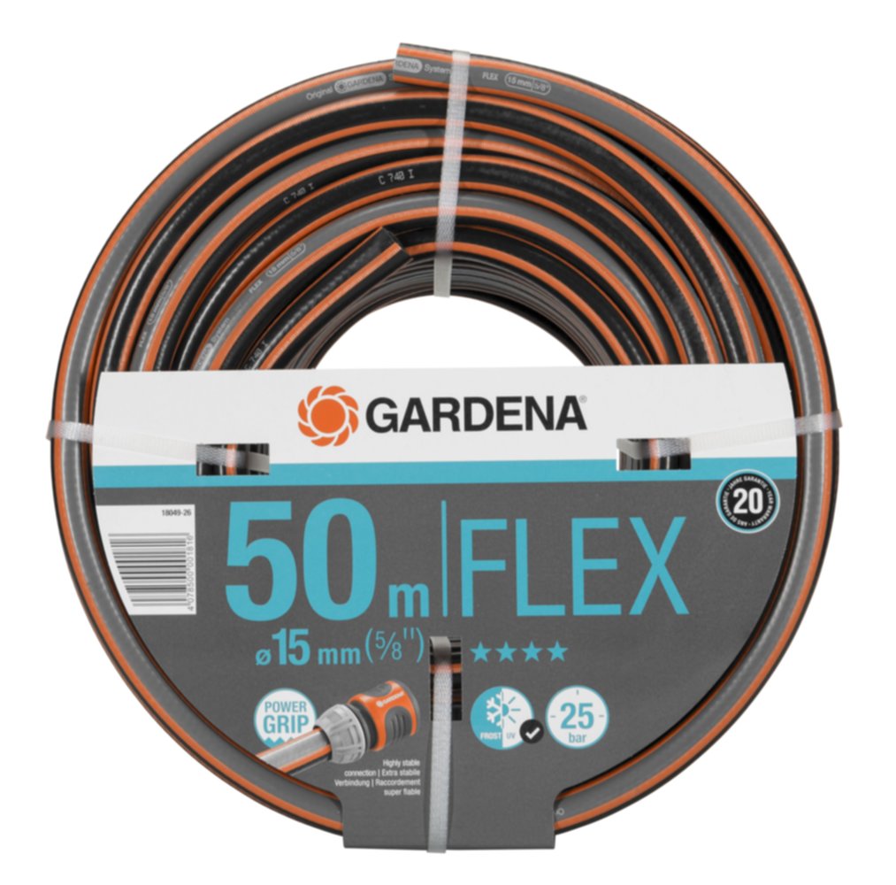 Tuyau d'arrosage Flex ø15mm 50m - GARDENA