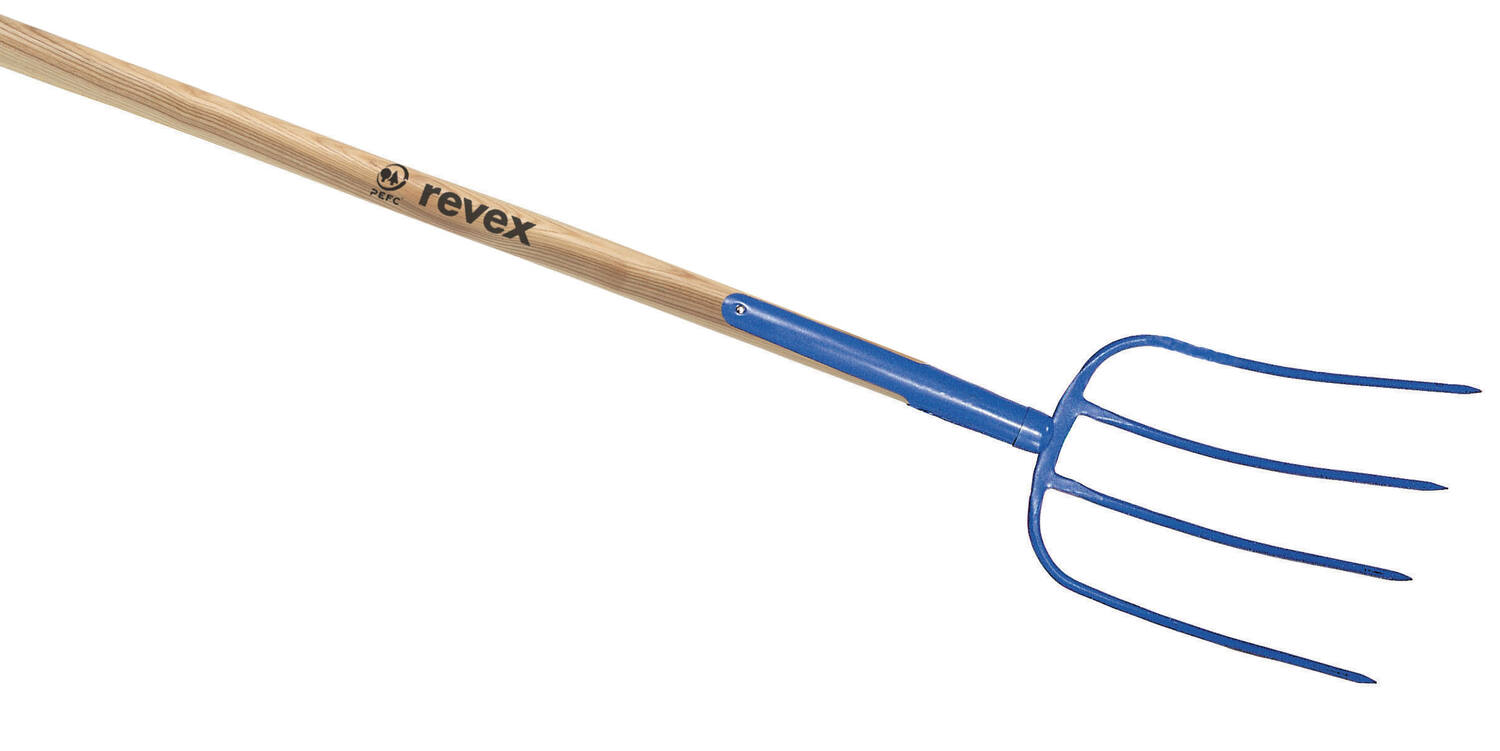 Fourche a fumier a soie 4dents em - REVEX