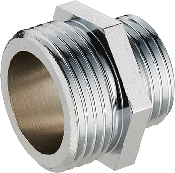 Mamelon réduit mâle 20x27 15x21 chromé - NOYON & THIEBAULT