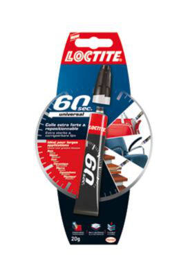 Colle multiusage 60sec Universal 20gr - LOCTITE