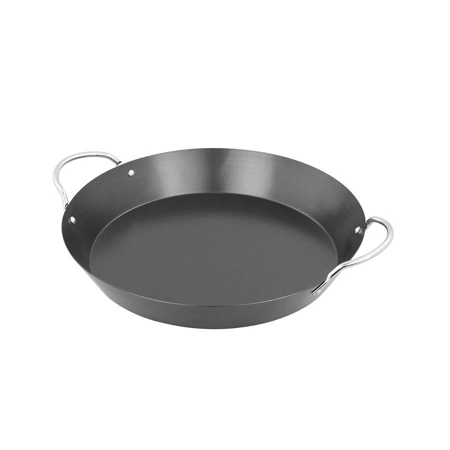 Culinary Modular : Paëlla Acier Inoxydable avec Revêtement Anti-Adhérent Ø30cm