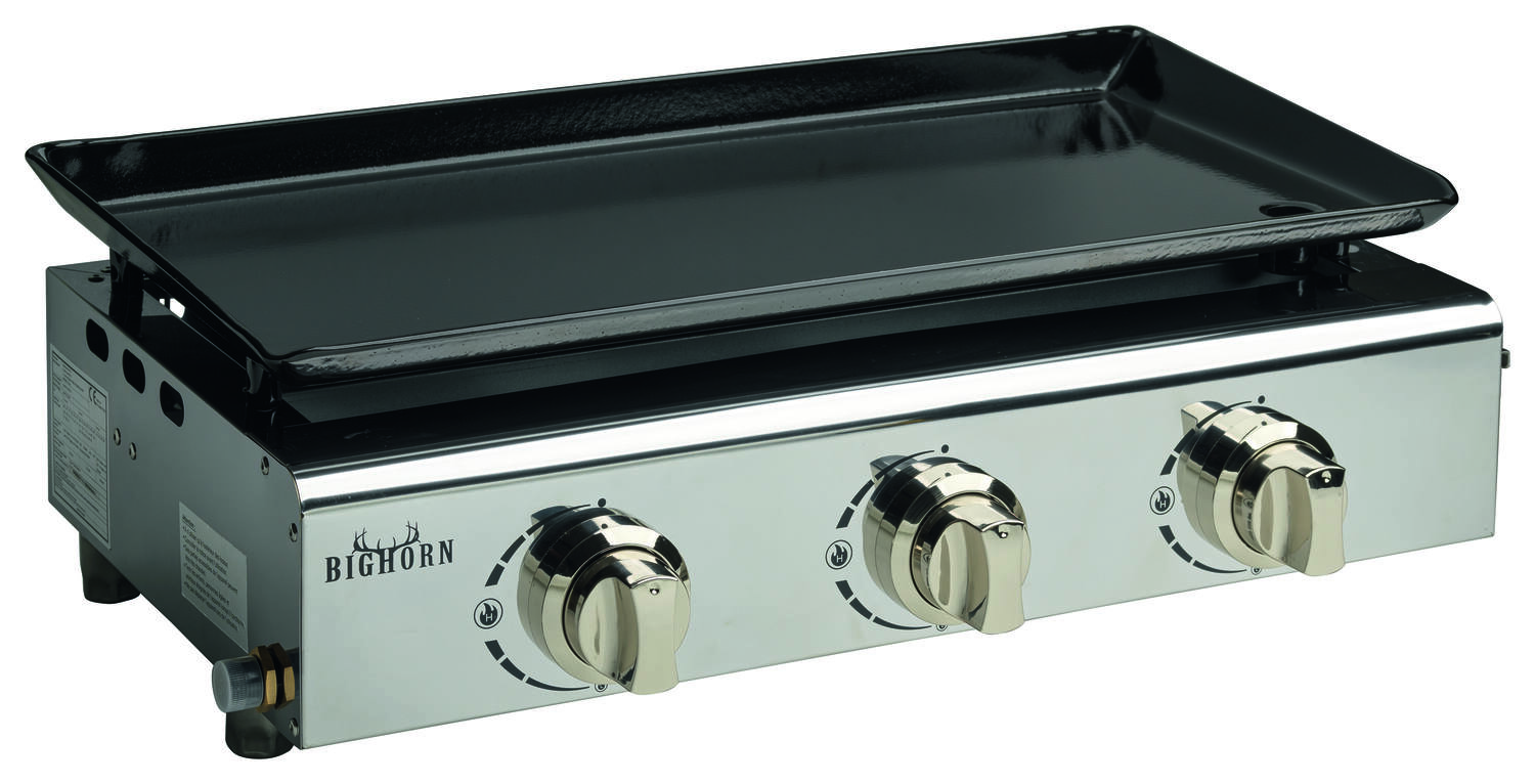Plancha gaz 3 feux 7,5kW 6-7 personnes