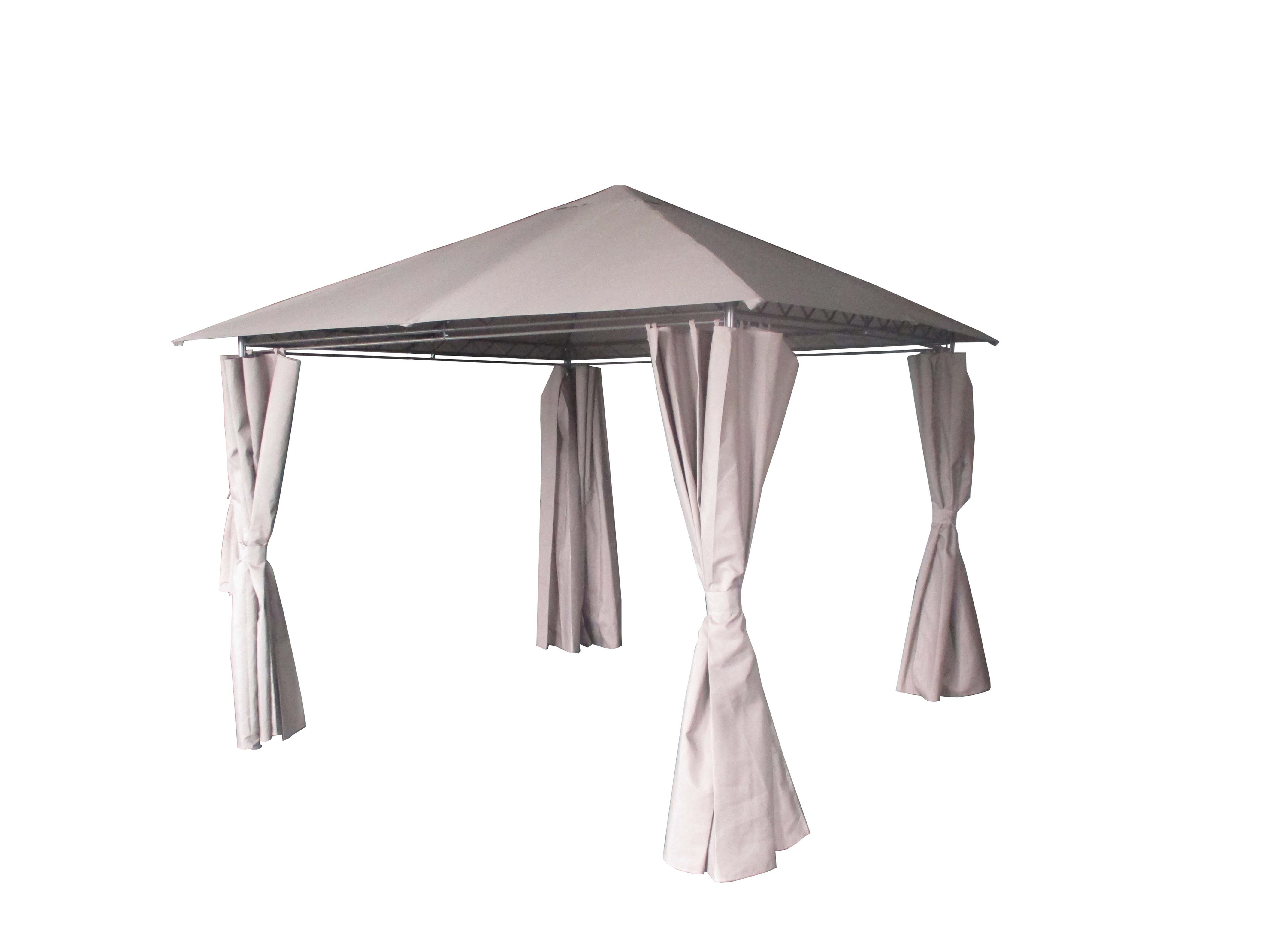 Toile pour tonnelle First 3x3m taupe  - INVENTIV