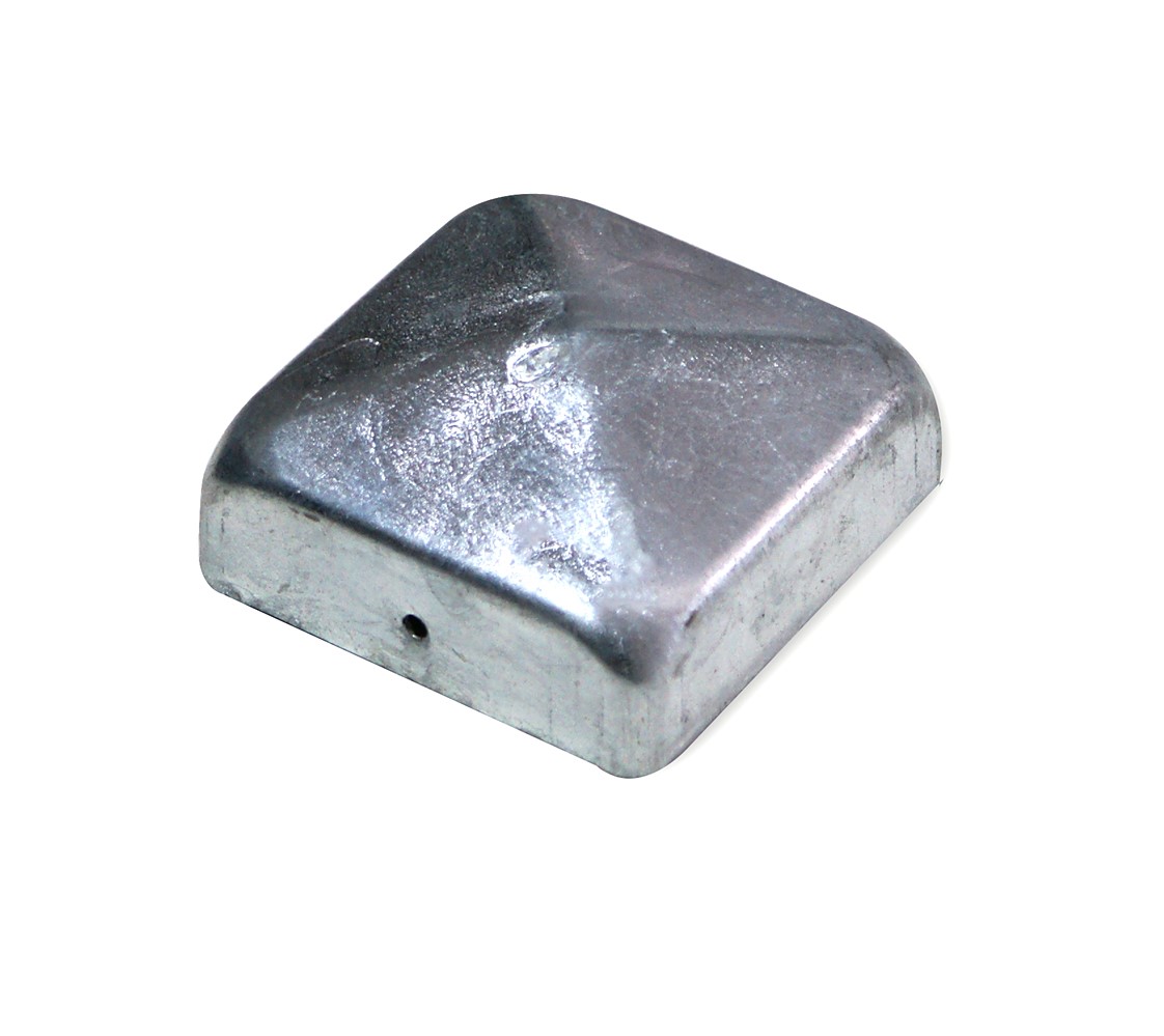 Chapeau pyramide galvanisé 7 x 7 cm - INTO THE GREEN