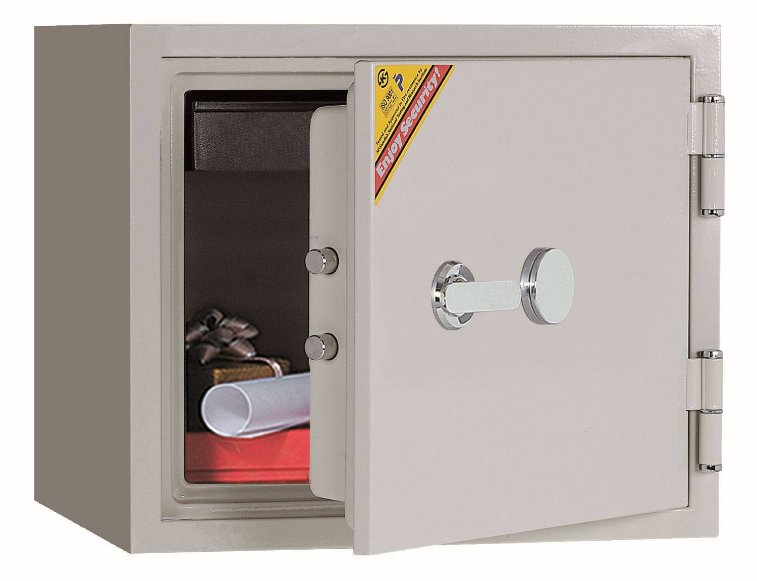 Coffre-fort à poser à clé ignifuge 19L - TECHNOFIRE