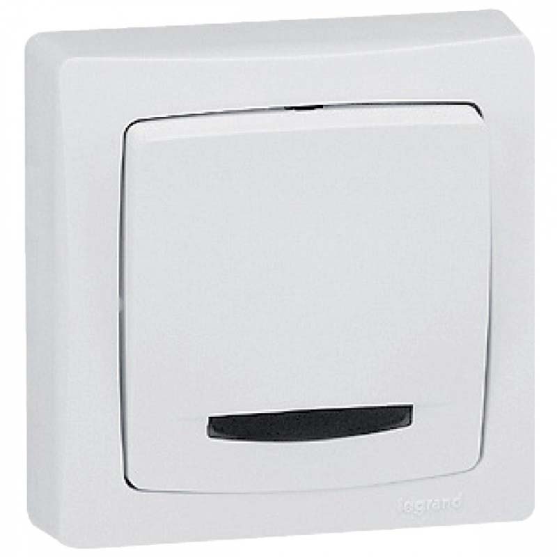 Va et vient temoin ASL blanc - LEGRAND