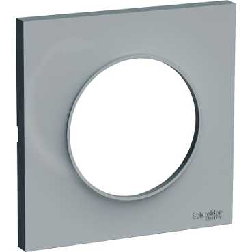 Plaque Odace styl aluminium - SCHNEIDER ELECTRIC