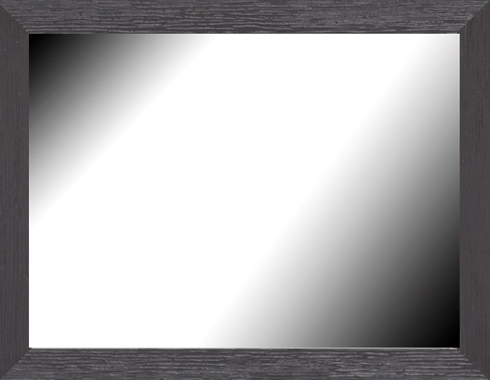 Miroir 40x50cm karma noir 