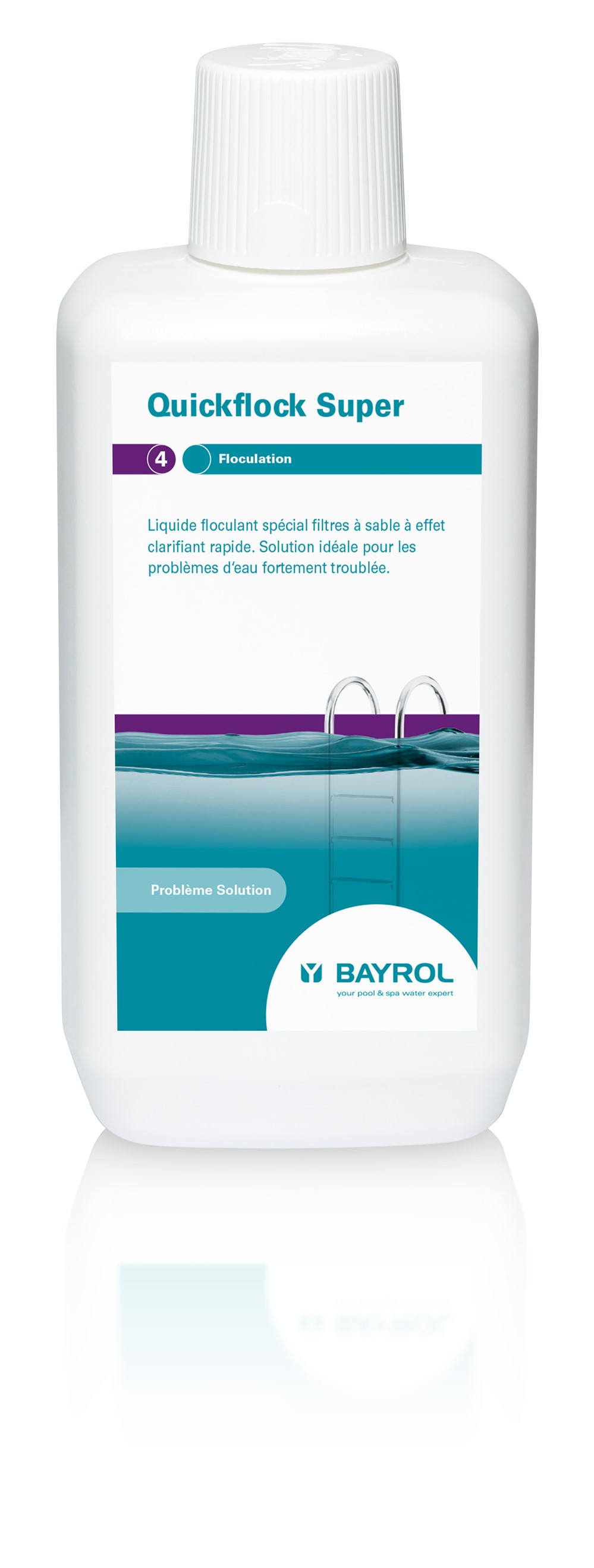 Prouit de floculation pour piscine Quickflock Super 1L - BAYROL