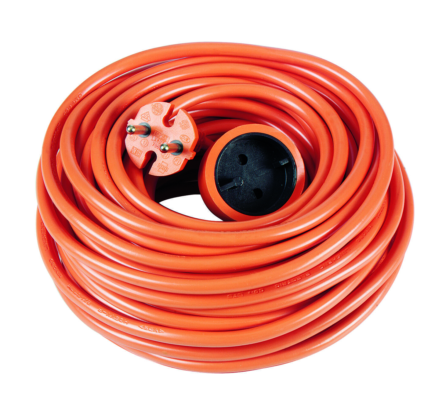 Rallonge électrique de jardin Orange 3G1.5 25m - ZENITECH