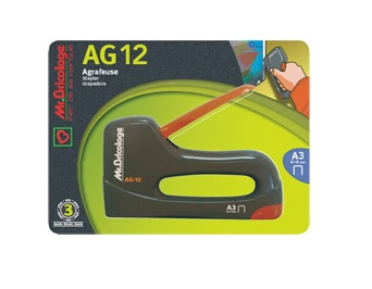 agrafeuse manuelle ag12 - MR BRICOLAGE