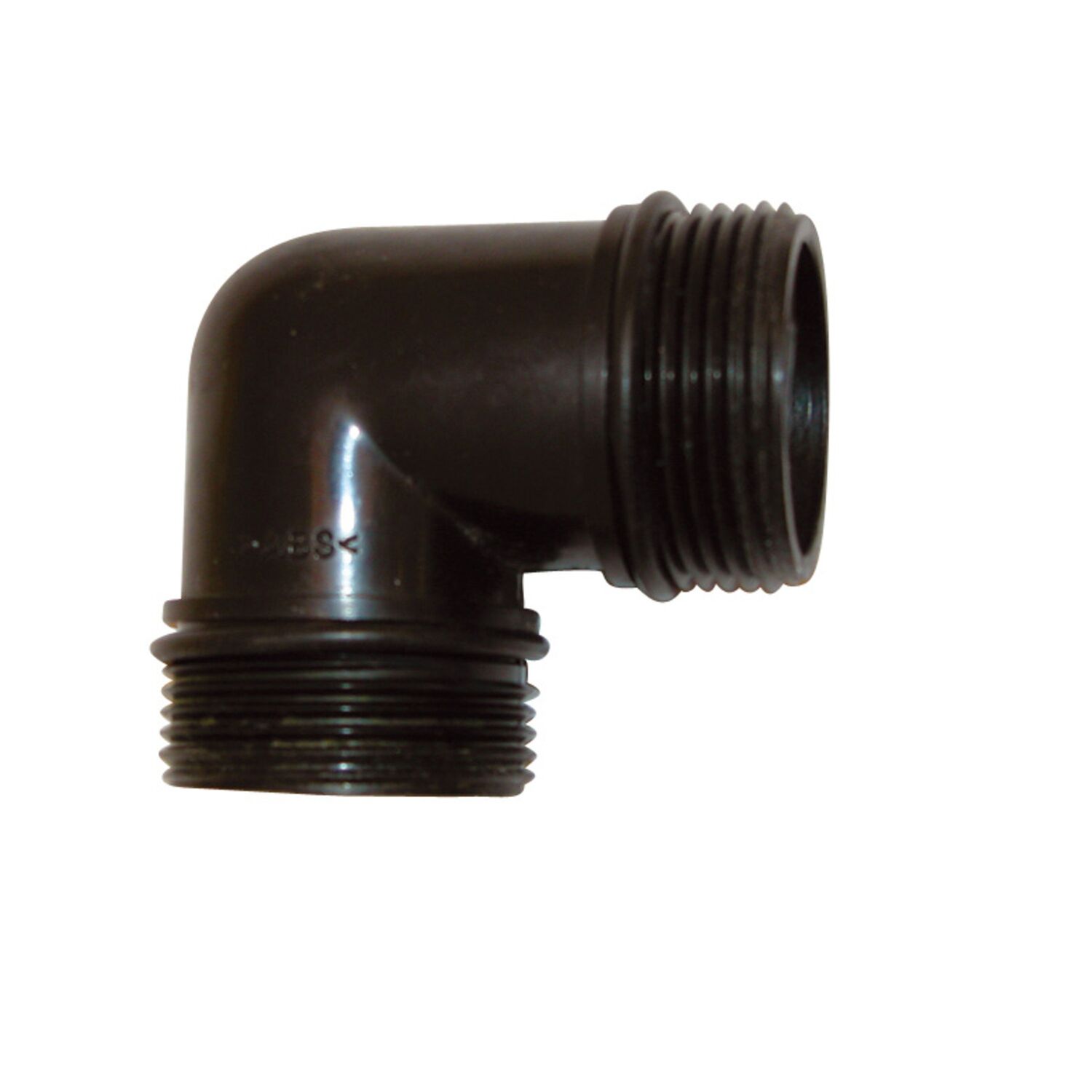 Raccord plastique à visser pour pompes coudé avec joint - m33/42 - SPID'O