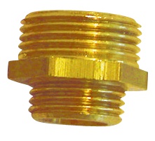 Raccord laiton à visser réduction mâle mâle M20/27-M15/21 - SPID'O