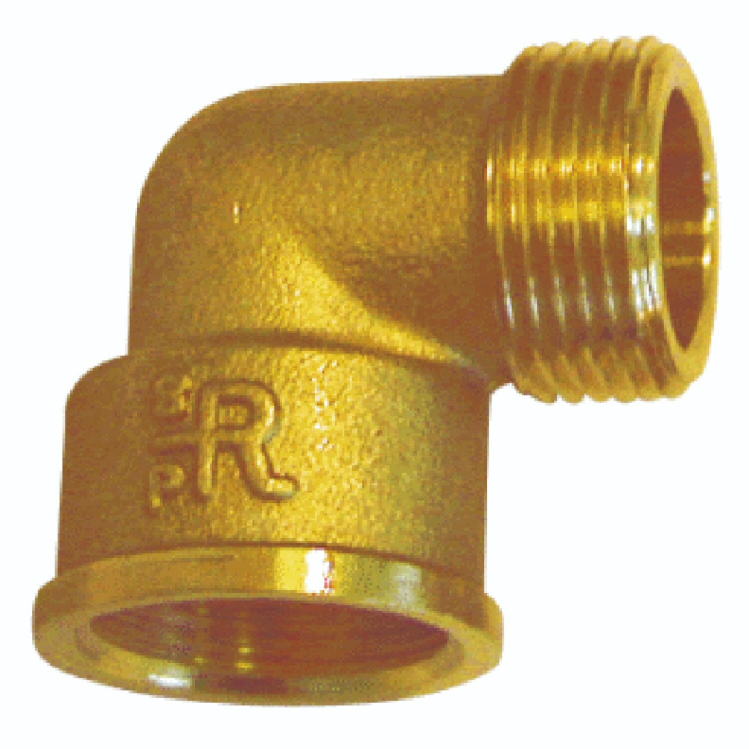 Raccord laiton à visser - coude mâle femelle - SPID'O