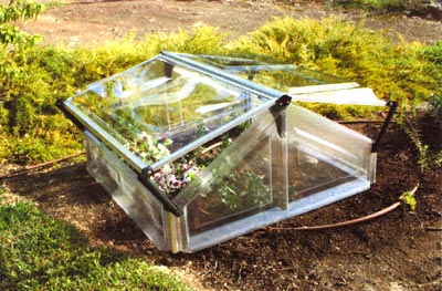 Mini-serre châssis de jardin 1,1m² - CHALET & JARDIN