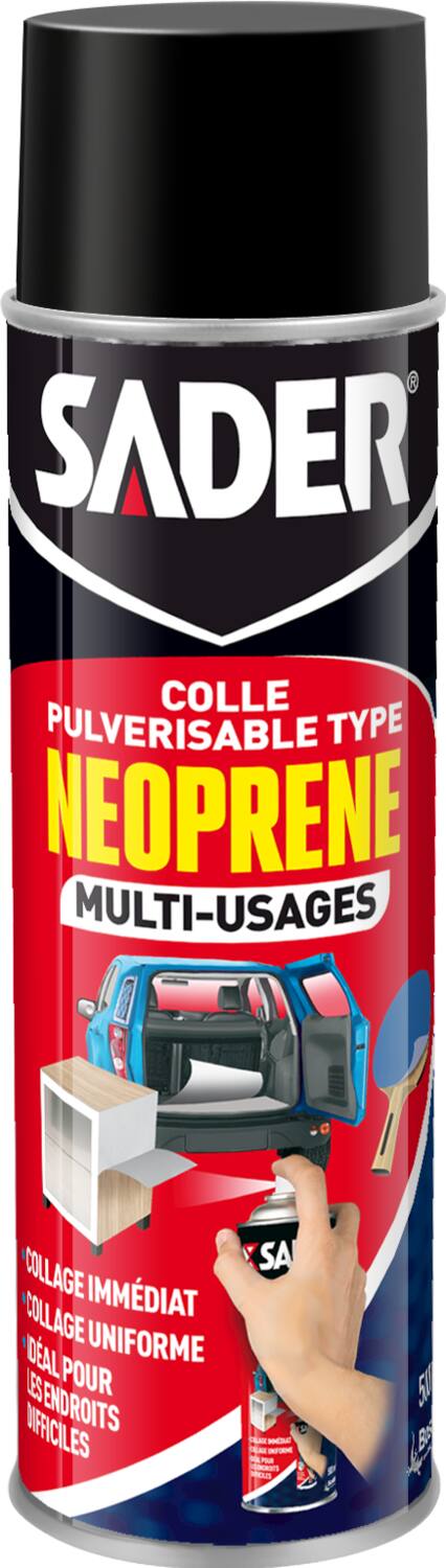Colle Neoprène en Spray Aérosol Multiusage 200ml - SADER