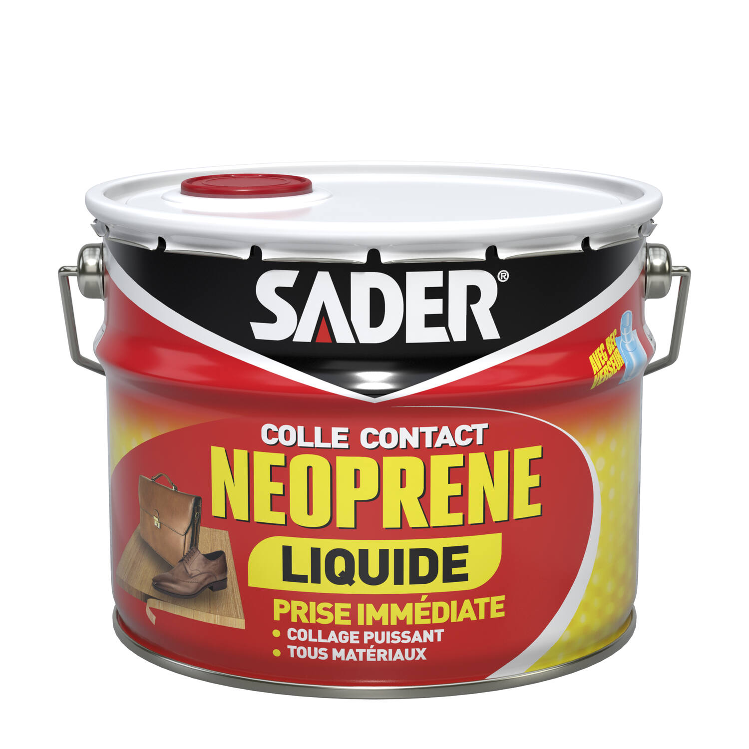 Colle Contact Néoprène liquide 2,5L - SADER