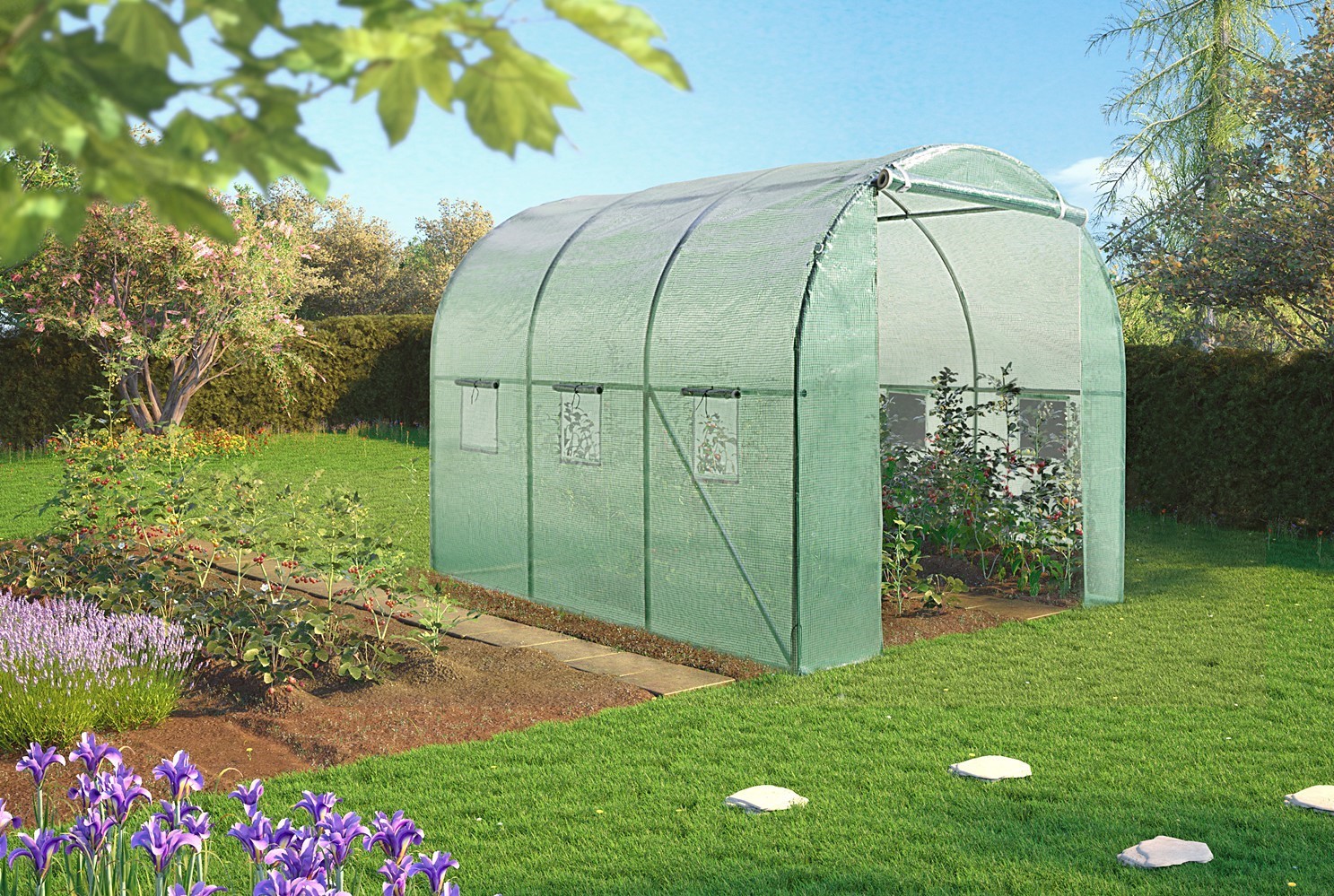 Serre de jardin 3x2 m New - PRATIK GARDEN