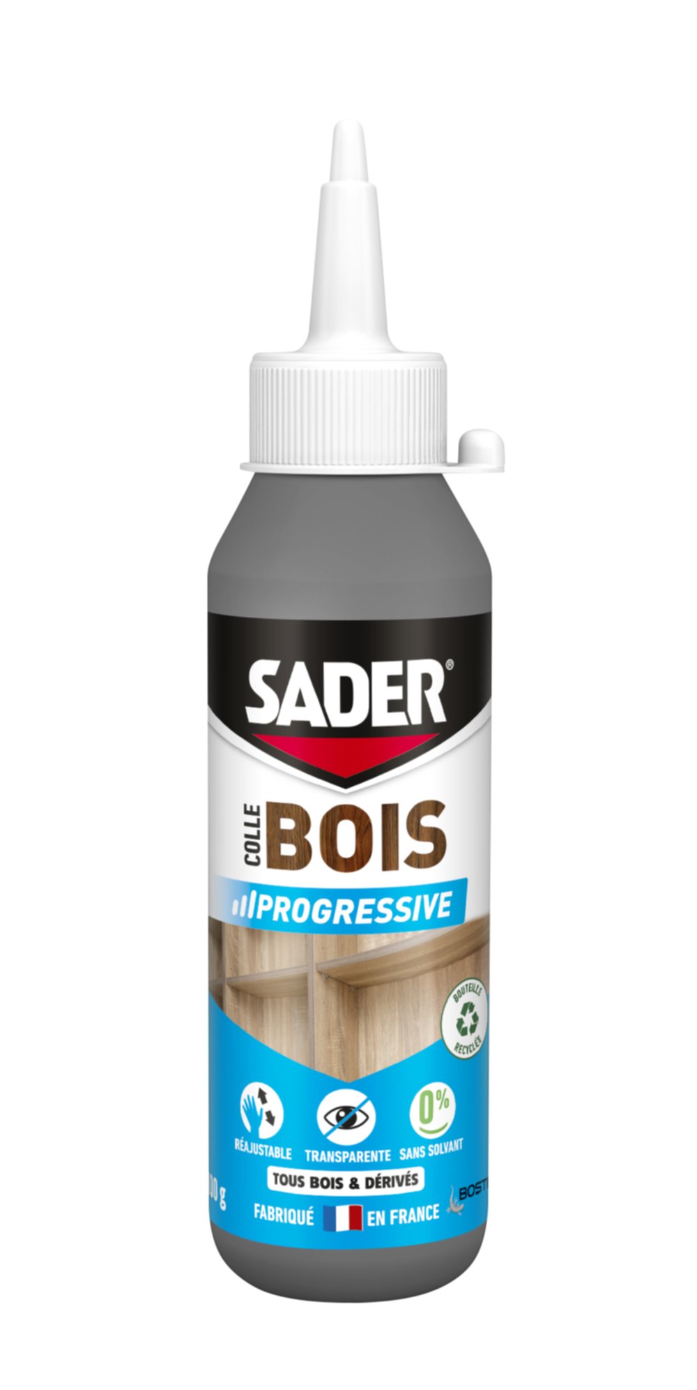 Colle à bois Prise Progressive Biberon 100g - SADER
