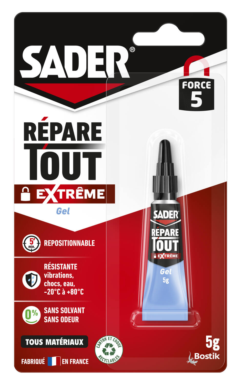 Colle Répare Tout MS Glue Mega Strong 5gr - SADER