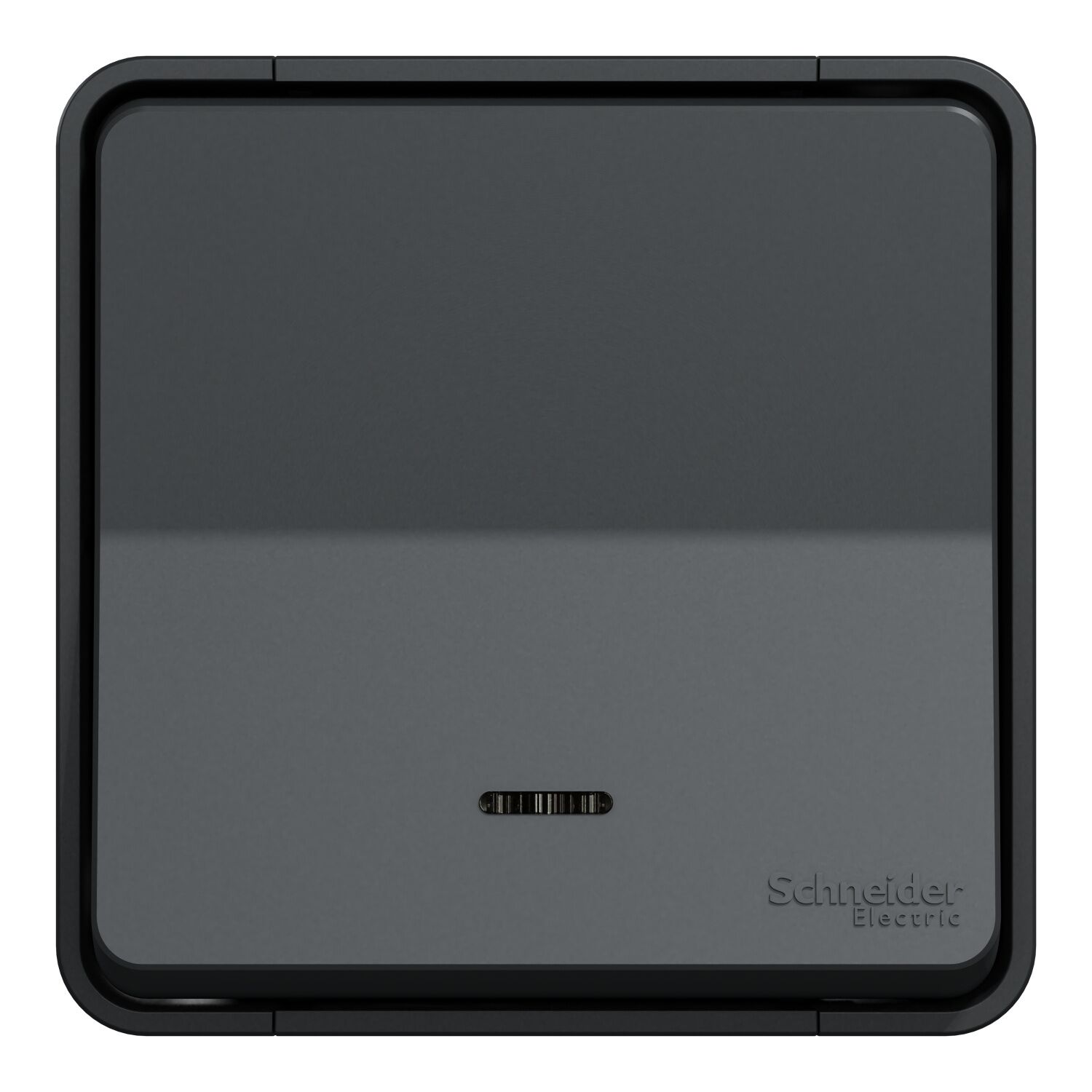 Interrupteur va-et-vient lumineux Mureva Styl anthracite - SCHNEIDER ELECTRIC