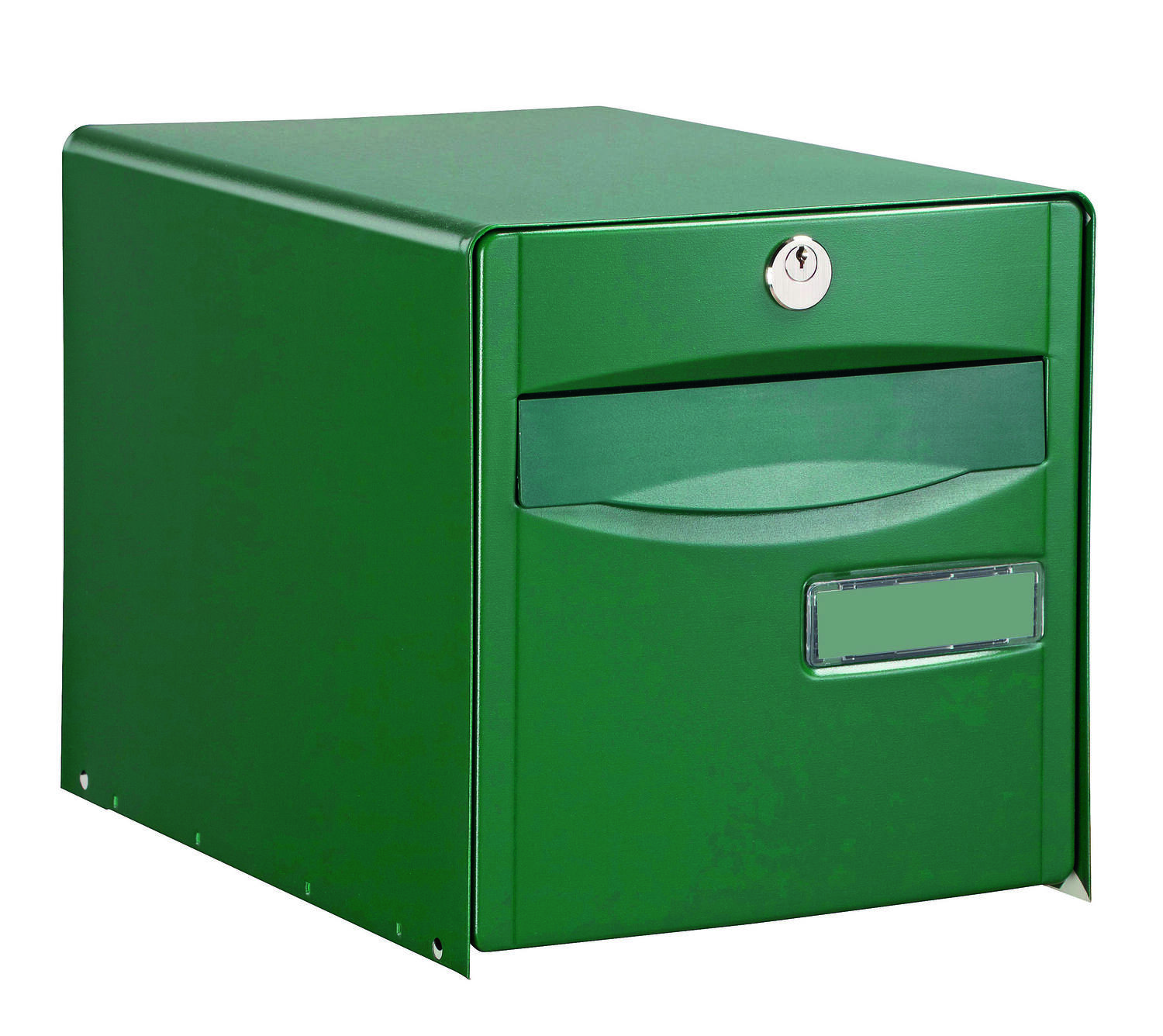 Boîte aux lettres 1 porte agréée PTT 28,8x27,9x39,3cm Vert