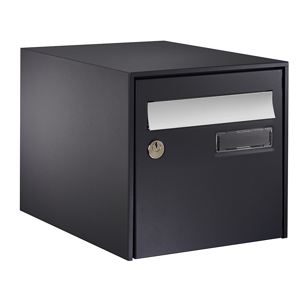 Boîte aux lettres B-box 1 porte normalisée gris anthracite - DECAYEUX
