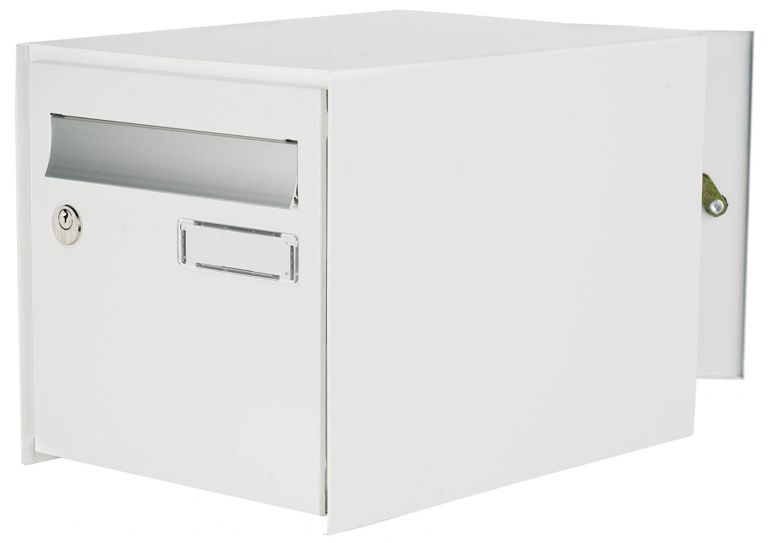 Boîte aux lettres Home 2 portes blanc - DECAYEUX