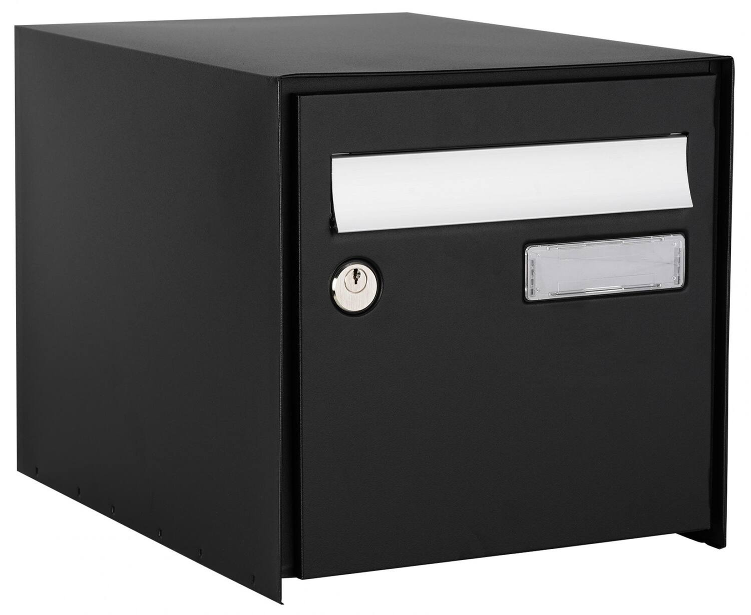 Boîte aux lettres Home 2 portes noir - DECAYEUX