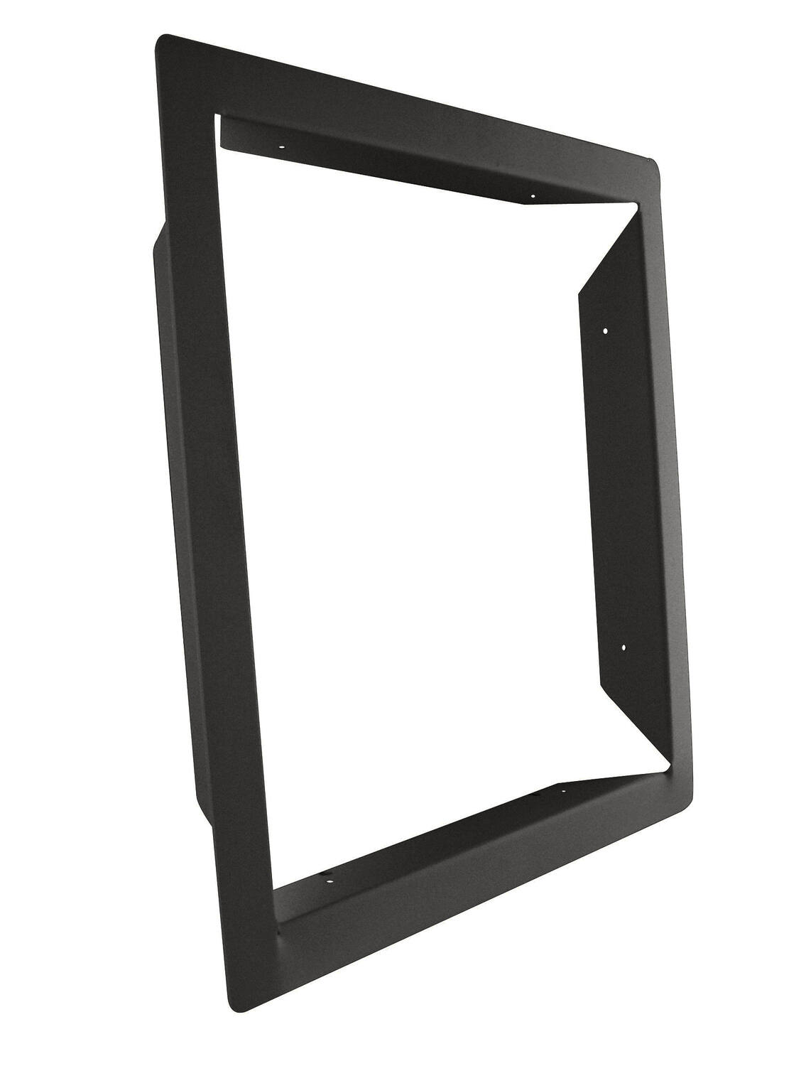 Cadre d'encastrement noir boîte aux lettres Home