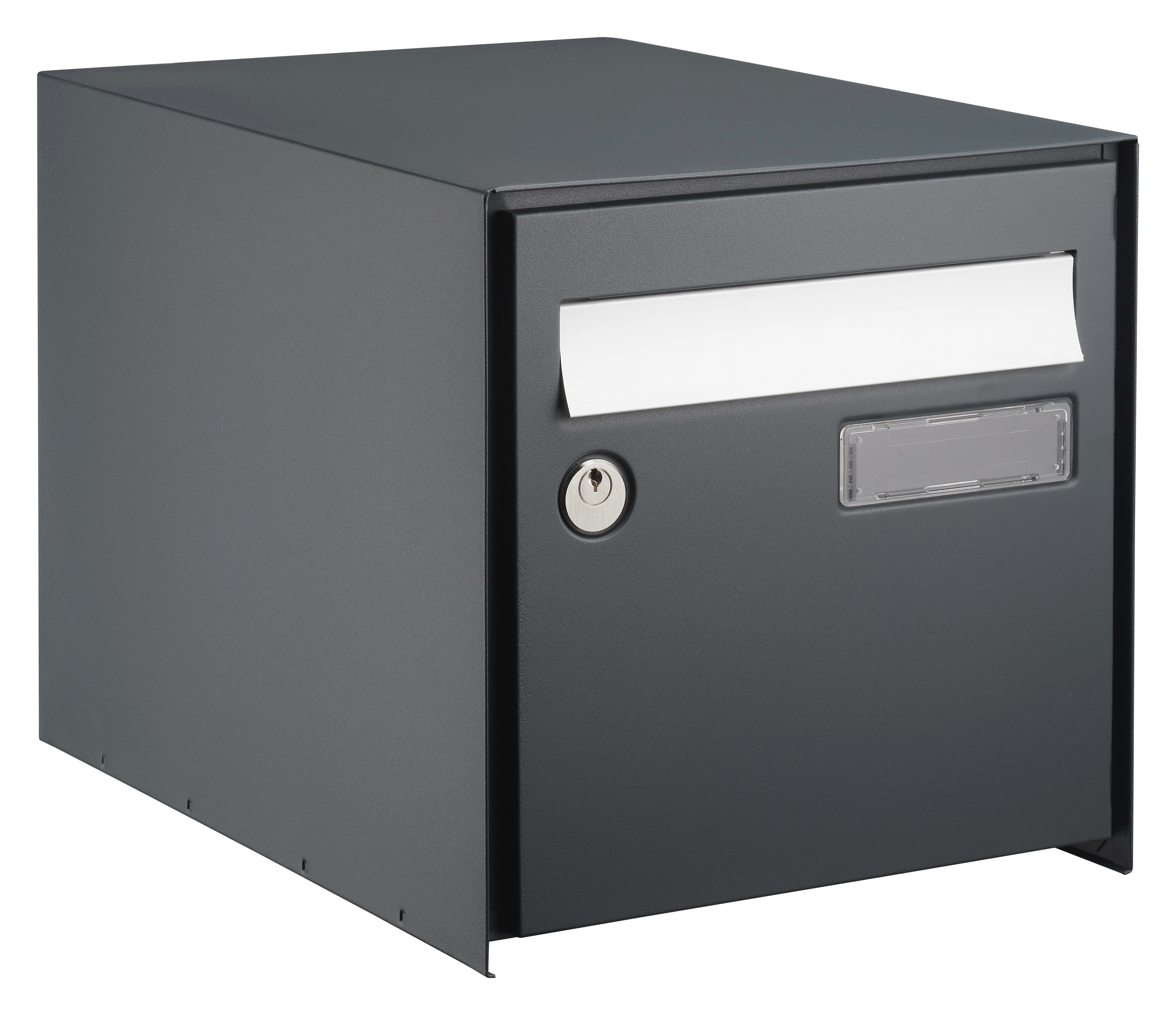 Boîte aux lettres Home compact 1 porte gris - DECAYEUX