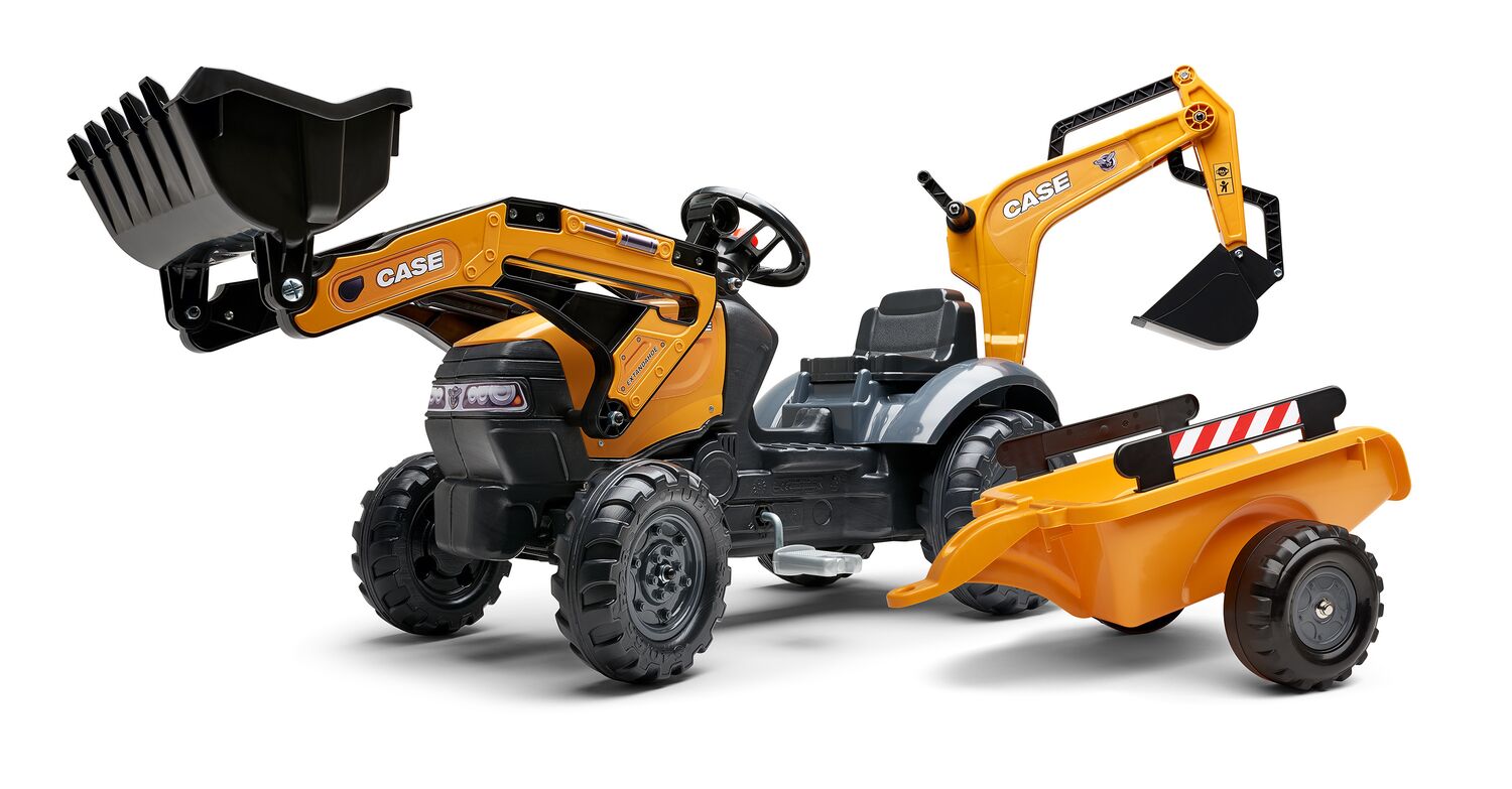 Tractopelle à pédales Case CE - FALK