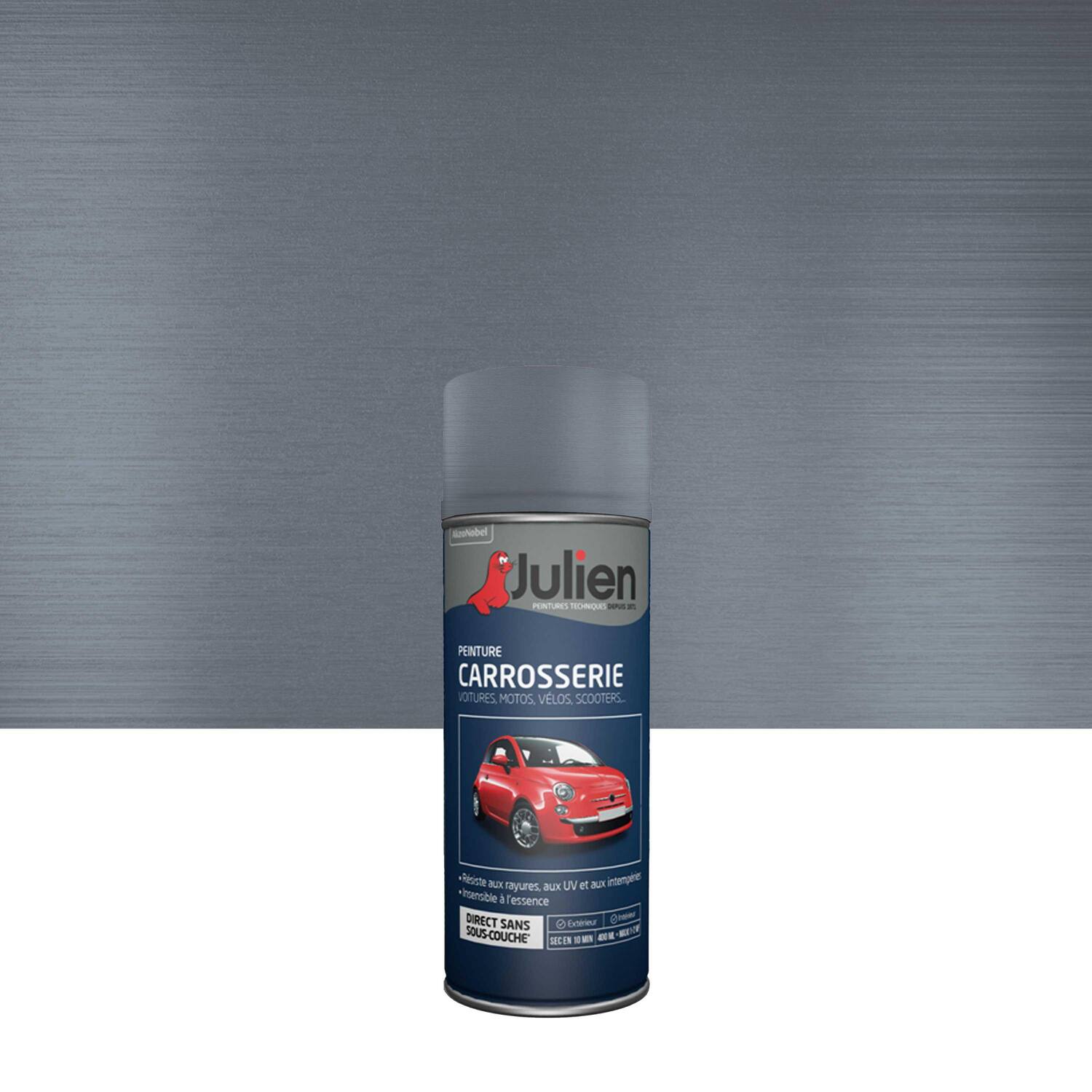 Peinture aérosol Carrosserie Métallisé Gris Altica 400ml - JULIEN