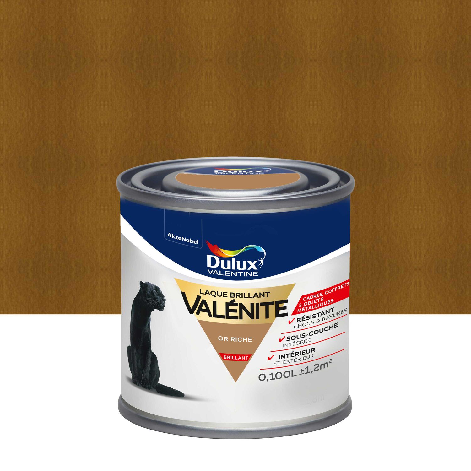 Peinture Valénite Brillant Or Riche 100ml