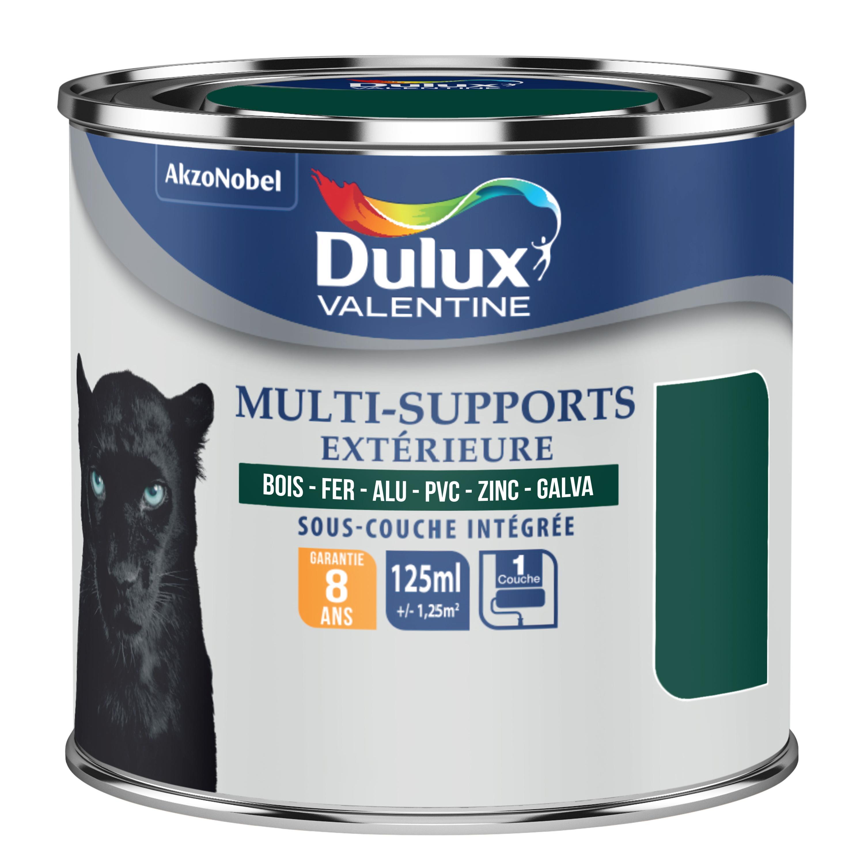 Peinture Multi-Supports Extérieur Dulux Valentine Satin Vert Pays Basque 0,125 L