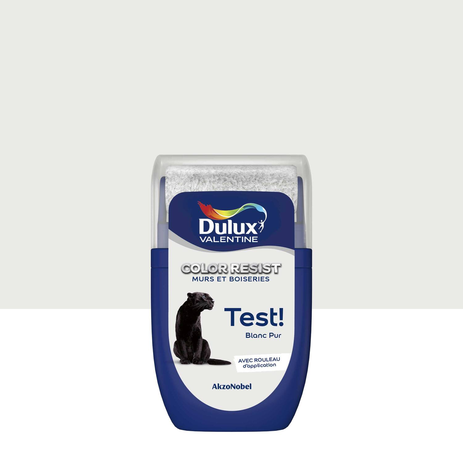 Testeur de Peinture Color Resist Blanc Pur Mat 30ml - DULUX VALENTINE