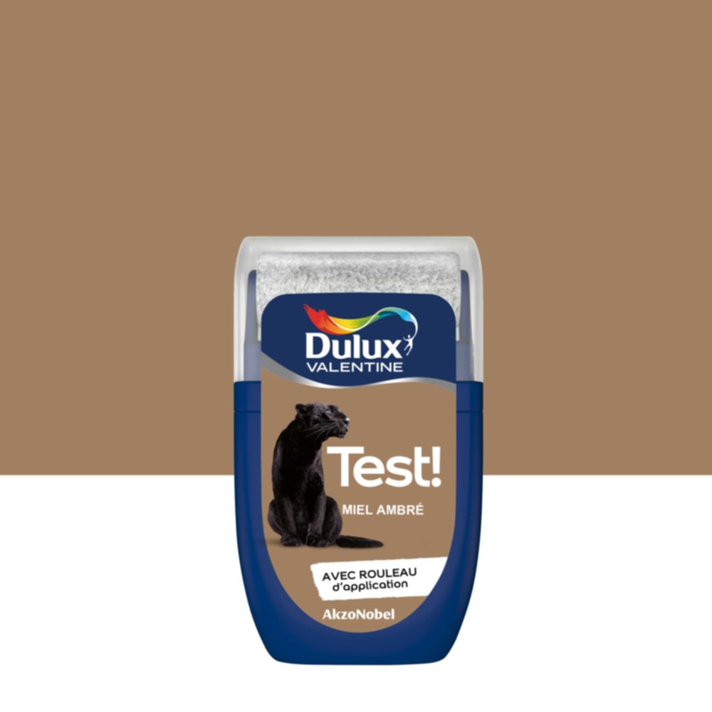 Testeur Peinture Dulux Valentine Miel Ambré 30 ml
